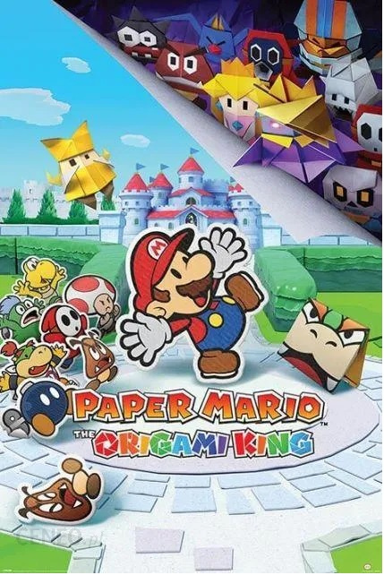 Paper Mario: The Origami King poster i gruppen LEKER, BARN OG BABY / Barnerom / Øvrig innredning hos TP E-commerce Nordic AB (38-98584)