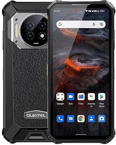Oukitel WP19, 256/8 Gt, svart i gruppen SMARTTELEFON & NETTBRETT / Mobiltelefoner & smartphones hos TP E-commerce Nordic AB (38-98592)