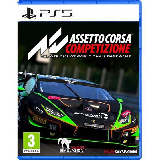 Assetto Corsa Competizione (PS5) i gruppen Elektronikk / TV-spill & tilbehør / Sony PlayStation 5 hos TP E-commerce Nordic AB (38-98602)