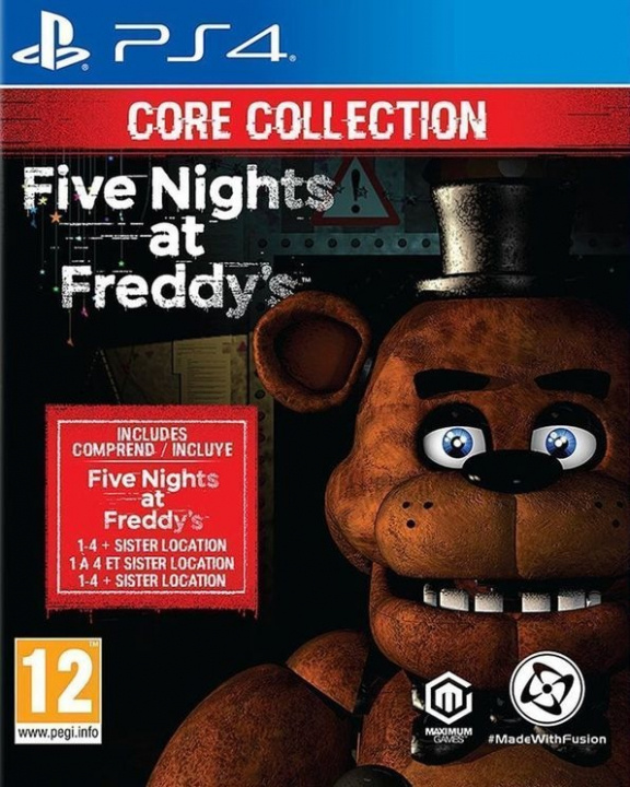 Five Nights at Freddy\'s - Core Collection (PS4) i gruppen Elektronikk / TV-spill & tilbehør / Sony PlayStation 4 / Spill hos TP E-commerce Nordic AB (38-98603)