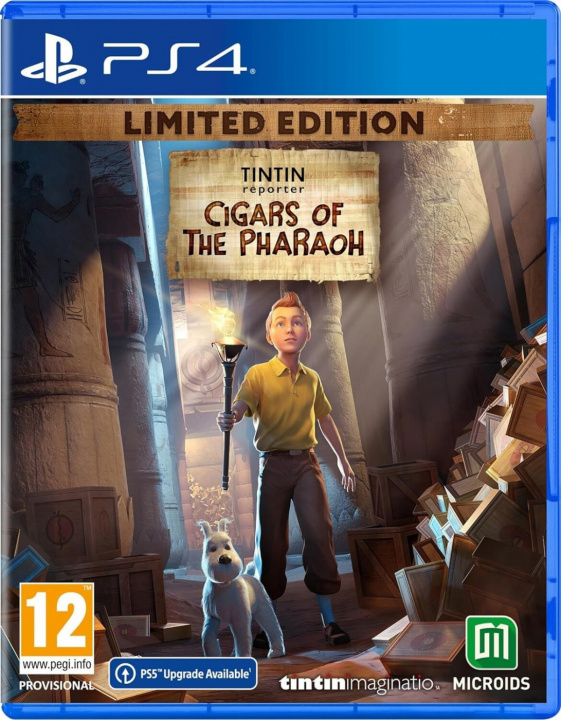 Tintin Reporter: Faraoens sigarer - Limited Edition (PS4) i gruppen Elektronikk / TV-spill & tilbehør / Sony PlayStation 4 / Spill hos TP E-commerce Nordic AB (38-98604)