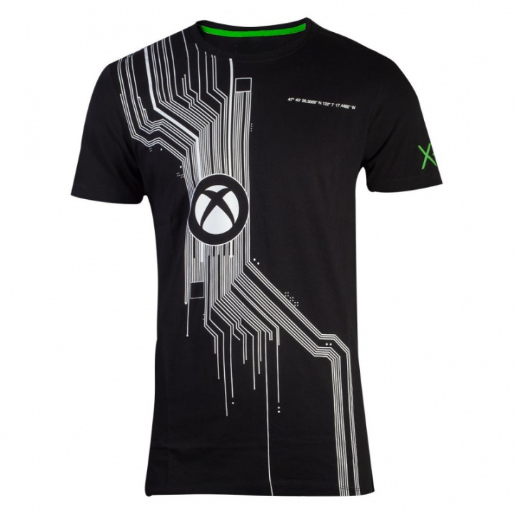 Difuzed Xbox - The system T-shirt, M i gruppen SPORT, FRITID & HOBBY / Tilbehør / T-shirts hos TP E-commerce Nordic AB (38-98615)