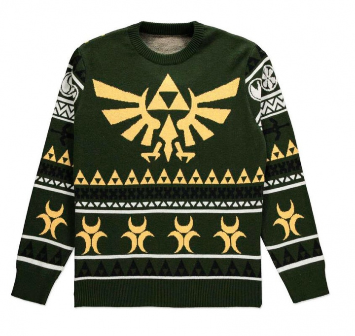 Difuzed Zelda Knitted Christmas Jumper, L i gruppen SPORT, FRITID & HOBBY / Tilbehør / T-shirts hos TP E-commerce Nordic AB (38-98631)