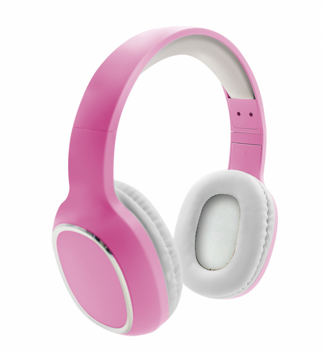 United HP2379 Bluetooth On-ear hörlurar, Rosa i gruppen Elektronikk / Lyd & Bilde / Hodetelefoner & Tilbehør / Hodetelefoner hos TP E-commerce Nordic AB (38-98651)