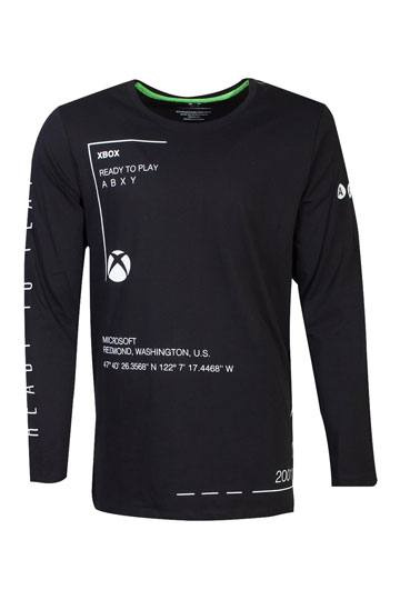 Difuzed Xbox Ready to Play langermet skjorte, S i gruppen SPORT, FRITID & HOBBY / Tilbehør / T-shirts hos TP E-commerce Nordic AB (38-98692)