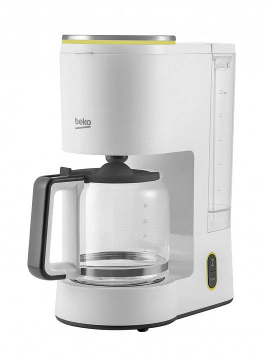 Beko kaffetrakter 10 kopper 1000W, hvit i gruppen HJEM, HUS OG HAGE / Husholdningsapparater / Kaffe og espresso / Kaffetraktere hos TP E-commerce Nordic AB (38-98737)