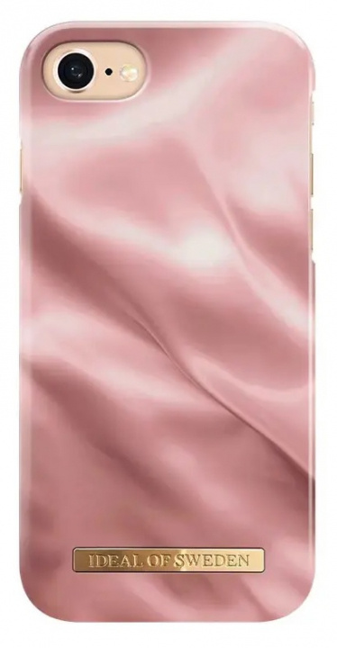 iDeal Fashion Case iPhone SE/8/7/6/6S, Rose Satin i gruppen SMARTTELEFON & NETTBRETT / Mobilbeskyttelse / Apple / iPhone SE (2nd gen & 3rd gen) / Deksel hos TP E-commerce Nordic AB (38-98745)