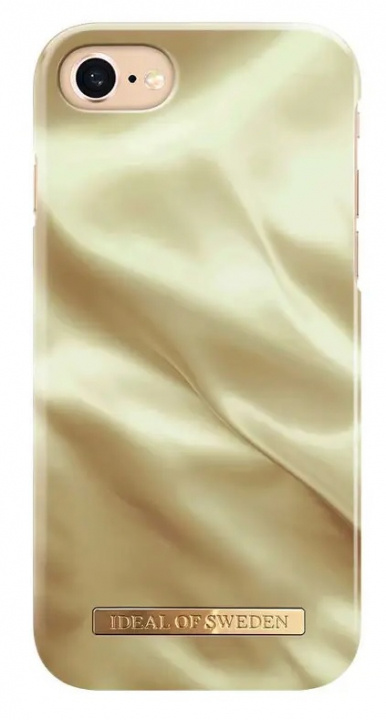 iDeal of Sweden Honey Satin iPhone SE/8/7/6/6S i gruppen SMARTTELEFON & NETTBRETT / Mobilbeskyttelse / Apple / iPhone SE (2nd gen & 3rd gen) / Deksel hos TP E-commerce Nordic AB (38-98747)