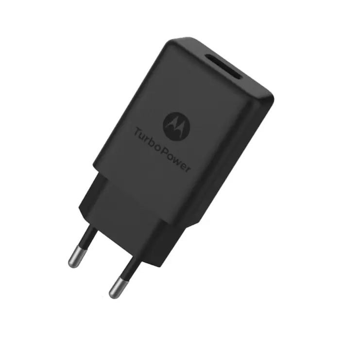 Motorola Turbo Väggladdare 15W - Svart i gruppen SMARTTELEFON & NETTBRETT / Ladere og Kabler / Vegglader / Vegglader USB hos TP E-commerce Nordic AB (38-98759)