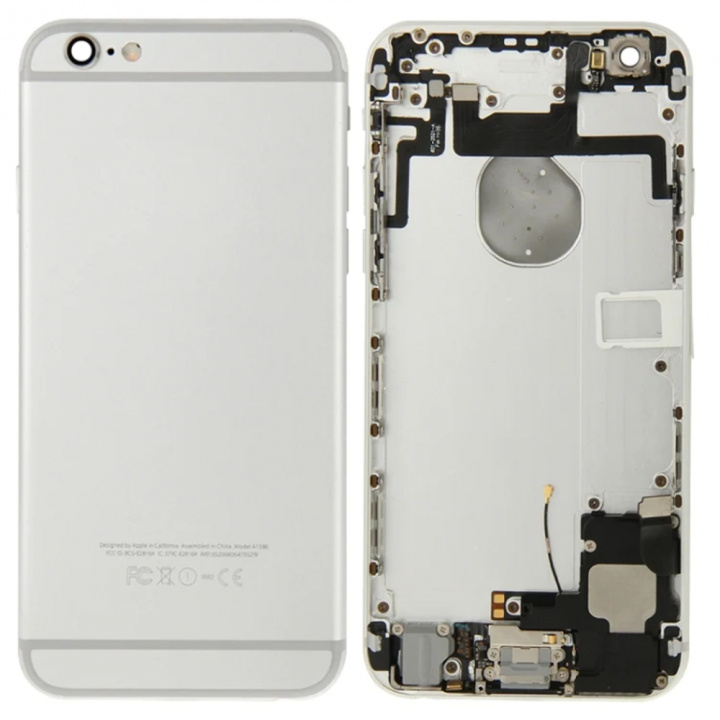 iPhone 6 Plus bakdeksel - Sølv i gruppen SMARTTELEFON & NETTBRETT / Reservdelar hos TP E-commerce Nordic AB (38-98810)