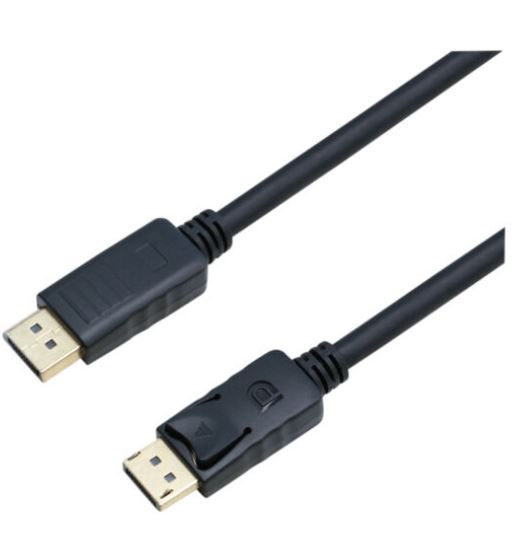 Eletra Displayport kabel, 3m, Svart i gruppen Datautstyr / Kabler og adaptere / DisplayPort / Kabler hos TP E-commerce Nordic AB (38-98985)