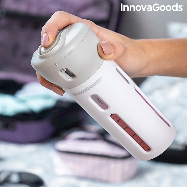 InnovaGoods Fordrops, 4-i-1-reisedispenser i gruppen SPORT, FRITID & HOBBY / Morsomme produkter / Smarte produkter hos TP E-commerce Nordic AB (38-99083)