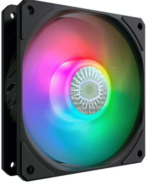 Cooler Master SickleFlow LED Chassifläkt, 120 ARGB i gruppen Datautstyr / PC-Komponenter / Kjøling / Vifter hos TP E-commerce Nordic AB (38-99148)