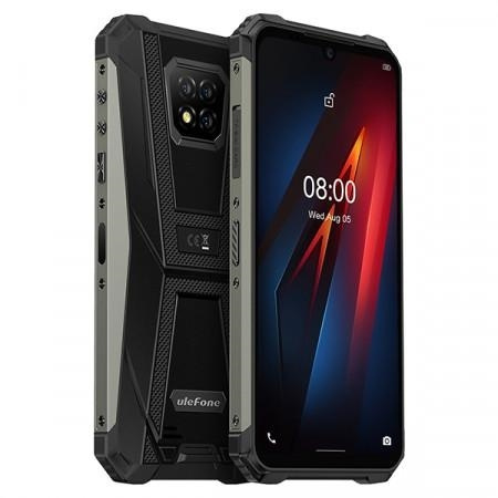 Ulefone Armor 8, svart i gruppen SMARTTELEFON & NETTBRETT / Mobiltelefoner & smartphones hos TP E-commerce Nordic AB (38-99157)