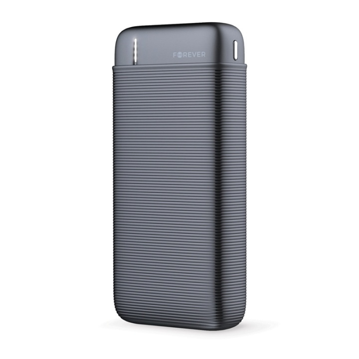 Forever 20000 mAh powerbank TB-100L, svart i gruppen SMARTTELEFON & NETTBRETT / Ladere og Kabler / Powerbanks hos TP E-commerce Nordic AB (38-99178)