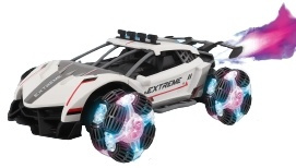 RC Spray Runner 1-12 Elektrisk 2,4 GHz, hvit i gruppen LEKER, BARN OG BABY / Radiostyrt / Radiostyrte biler hos TP E-commerce Nordic AB (38-99254)