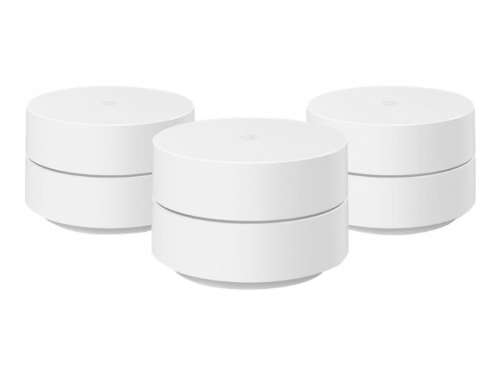 Google Wifi (2. generasjon) (3-pakning) i gruppen Datautstyr / Nettverk / Routere hos TP E-commerce Nordic AB (38-99292)
