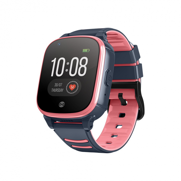 Forever smartklokke GPS WiFi 4G Kids KW-500, Rosa i gruppen SPORT, FRITID & HOBBY / Smartwatch og Aktivitetsmålere / Smartwatch for barn hos TP E-commerce Nordic AB (38-99333)