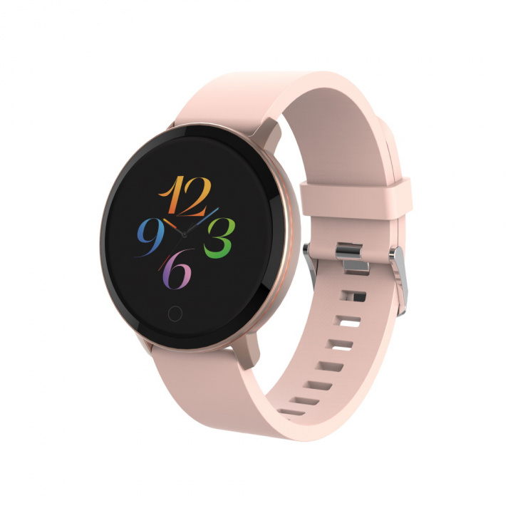 Forever Smartklokke ForeVive Lite SB-315, rosa i gruppen SPORT, FRITID & HOBBY / Smartwatch og Aktivitetsmålere / Smartwatches hos TP E-commerce Nordic AB (38-99337)