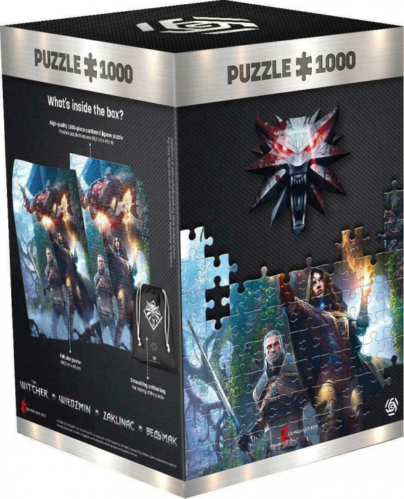 Good Loot 1000 brikker puslespill - The Witcher: Yennefer i gruppen SPORT, FRITID & HOBBY / Hobby / Puslespill hos TP E-commerce Nordic AB (38-99407)