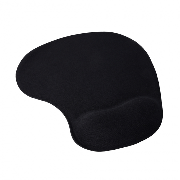 Maxlife Home Office ergonomisk gel musematte 19x24cm svart i gruppen Datautstyr / Mus & Tastatur / Musematte hos TP E-commerce Nordic AB (38-99428)