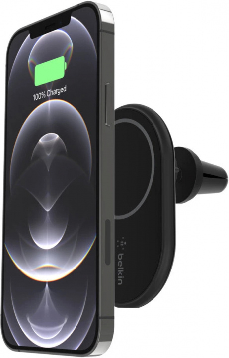 Belkin BOOST CHARGE Magnetic Wireless Car Charger 10W i gruppen SMARTTELEFON & NETTBRETT / Ladere og Kabler / Trådløs lader QI hos TP E-commerce Nordic AB (38-99433)