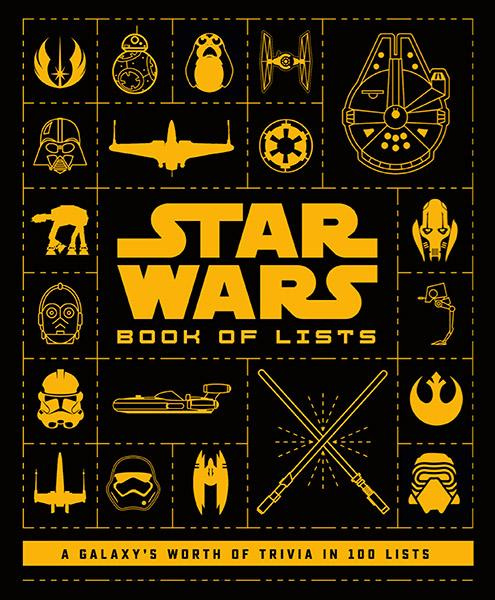 Star Wars: Book of Lists, engelsk i gruppen SPORT, FRITID & HOBBY / Morsomme produkter / Morsomme produkter hos TP E-commerce Nordic AB (38-99487)