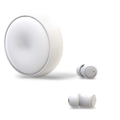 XO Bluetooth-hodetelefoner G1 TWS, hvit i gruppen Elektronikk / Lyd & Bilde / Hodetelefoner & Tilbehør / Hodetelefoner hos TP E-commerce Nordic AB (38-99508)