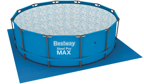 Bestway Flowclear Ground-duk, 3,96m x 3,96m i gruppen HJEM, HUS OG HAGE / Hageprodukter / Basseng og tilbehør / Bunnduk & Liners hos TP E-commerce Nordic AB (38-99554)