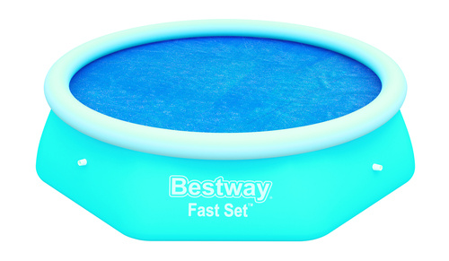 Bestway Flowclear solskjerming, 2,44 m x 66 cm i gruppen HJEM, HUS OG HAGE / Hageprodukter / Basseng og tilbehør / Bassengovertrekk hos TP E-commerce Nordic AB (38-99569)