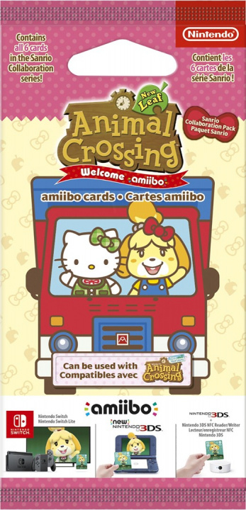 Nintendo amiibo Animal Crossing Sanrio, 6-Pack i gruppen Elektronikk / TV-spill & tilbehør / Nintendo Switch / Tilbehør hos TP E-commerce Nordic AB (38-99699)
