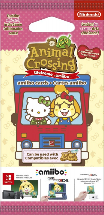 Nintendo amiibo Animal Crossing Sanrio, 6-pakning i gruppen Elektronikk / TV-spill & tilbehør / Nintendo Switch / Tilbehør hos TP E-commerce Nordic AB (38-99699)
