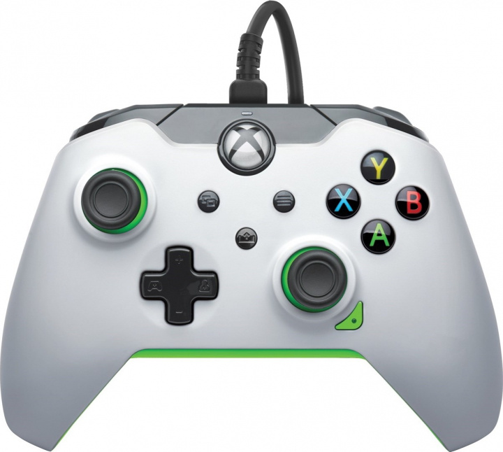 PDP Rematch kablet kontroller for Xbox og Windows, neonhvit i gruppen Elektronikk / TV-spill & tilbehør / Xbox One / Tilbehør hos TP E-commerce Nordic AB (38-99853)
