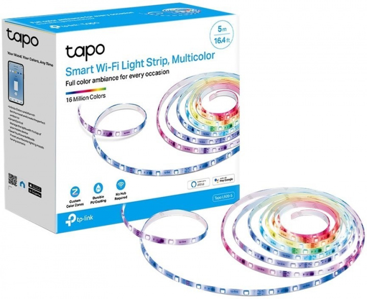 TP-LINK Tapo L920-5 LED-stripe i gruppen Elektronikk / Lys / LED sløyfer hos TP E-commerce Nordic AB (38-99886)