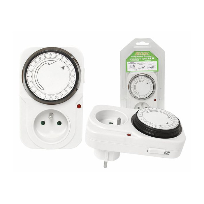 Analogt tidsur, 24 timer, 16A i gruppen HJEM, HUS OG HAGE / El og belysning / Timer hos TP E-commerce Nordic AB (38-99928)
