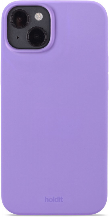 Holdit silikonetui i fiolett, iPhone 14 Plus i gruppen SMARTTELEFON & NETTBRETT / Mobilbeskyttelse / Apple / iPhone 14 hos TP E-commerce Nordic AB (38-99974)
