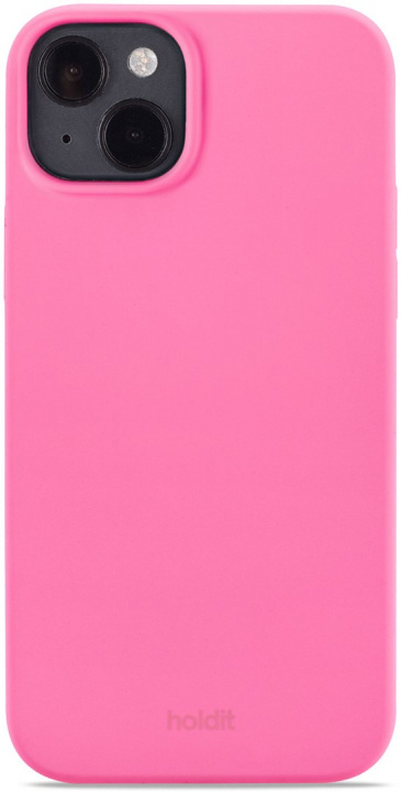 Holdit Silikonskal Bright Pink, iPhone 14 Plus i gruppen SMARTTELEFON & NETTBRETT / Mobilbeskyttelse / Apple / iPhone 14 hos TP E-commerce Nordic AB (38-99975)