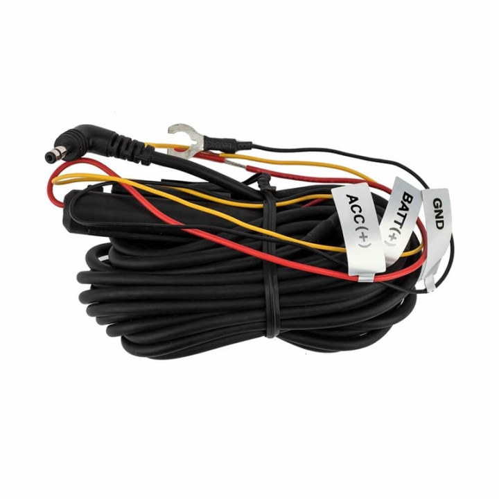 BlackVue Power Cable 4,5m 590x/750x/770x/900x/990x i gruppen Bil / Ryggekamera og sensorer hos TP E-commerce Nordic AB (A00055)