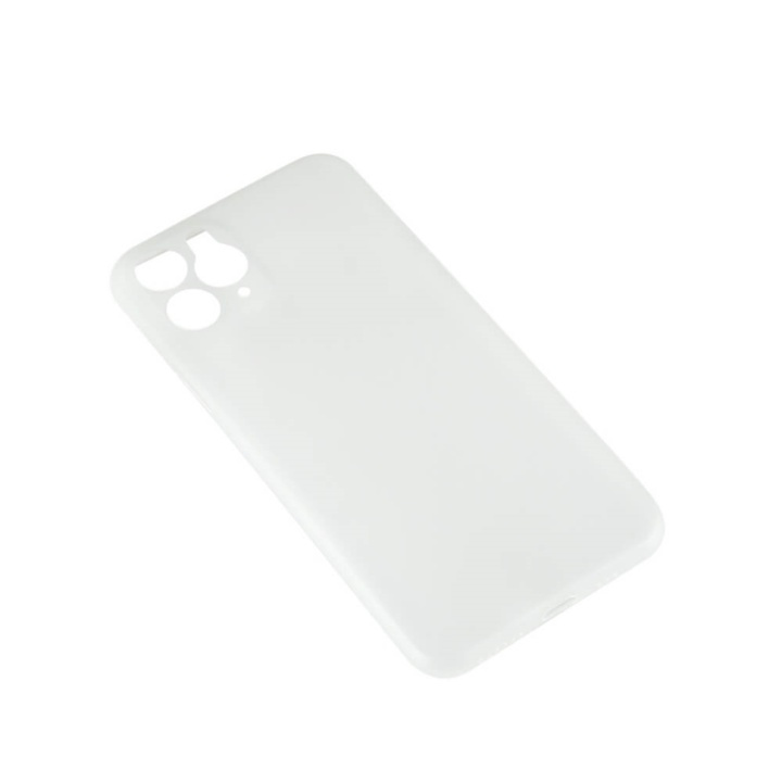 Gear Mobilskal Ultraslim Vit Semitransparent iPhone 11 Pro i gruppen SMARTTELEFON & NETTBRETT / Mobilbeskyttelse / Apple / iPhone 11 Pro / Deksel hos TP E-commerce Nordic AB (A00087)