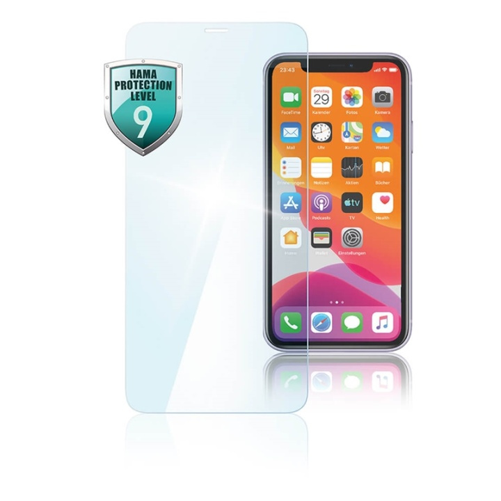 Hama Härdat Glas Full Cover iPhone 12 mini i gruppen SMARTTELEFON & NETTBRETT / Mobilbeskyttelse / Apple / iPhone 12 Mini / Skjermbeskyttelse hos TP E-commerce Nordic AB (A00156)