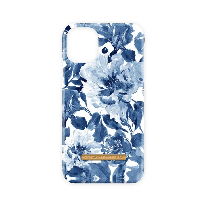 ONSALA COLLECTION Mobildeksel Soft Indigo Peony iPhone 11 i gruppen SMARTTELEFON & NETTBRETT / Mobilbeskyttelse / Apple / iPhone 11 / Deksel hos TP E-commerce Nordic AB (A00245)