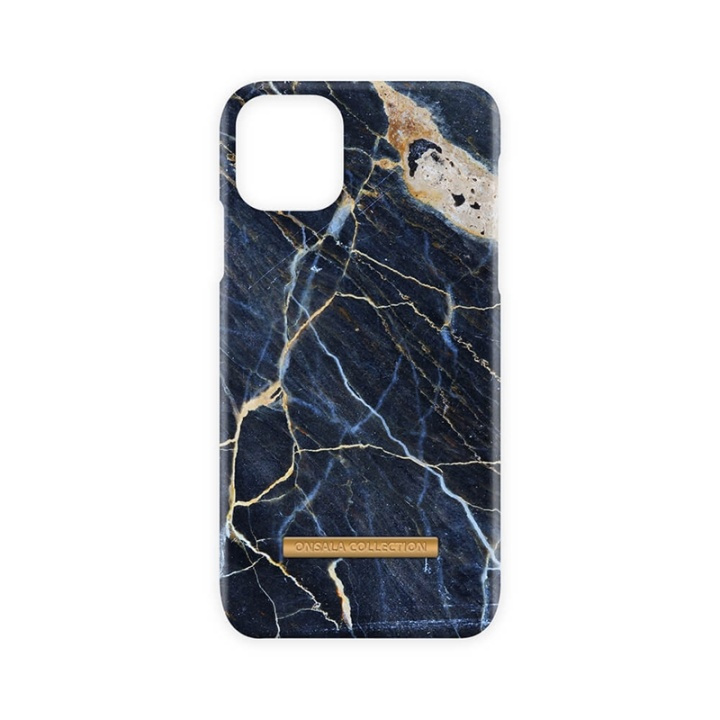 ONSALA COLLECTION Mobildeksel Soft Black Galaxy Marble iPhone 11 Pro Max i gruppen SMARTTELEFON & NETTBRETT / Mobilbeskyttelse / Apple / iPhone 11 Pro Max / Deksel hos TP E-commerce Nordic AB (A00249)