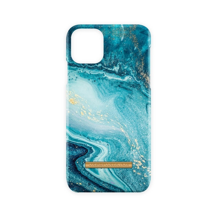 Onsala COLLECTION Mobilskal Soft Blue Sea Marble iPhone 11 Pro Max i gruppen SMARTTELEFON & NETTBRETT / Mobilbeskyttelse / Apple / iPhone 11 Pro Max / Deksel hos TP E-commerce Nordic AB (A00253)
