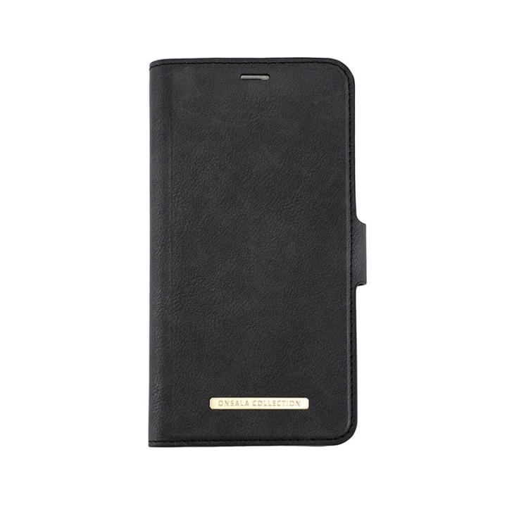 Onsala COLLECTION Mobilfodral Midnight Black iPhone 11 i gruppen SMARTTELEFON & NETTBRETT / Mobilbeskyttelse / Apple / iPhone 11 / Flippdeksel hos TP E-commerce Nordic AB (A00297)