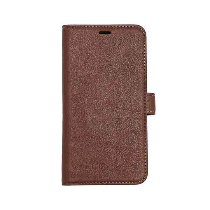 Onsala COLLECTION Mobilfodral Skinn Brun iPhone 11 Pro Max i gruppen SMARTTELEFON & NETTBRETT / Mobilbeskyttelse / Apple / iPhone 11 Pro Max / Flippdeksel hos TP E-commerce Nordic AB (A00319)