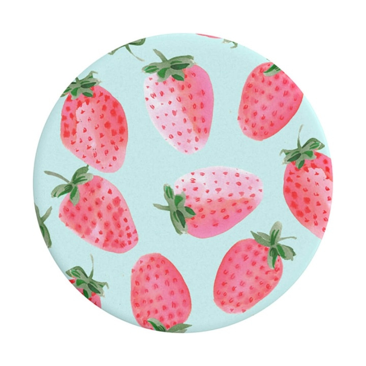 PopSockets Strawberry Rain Avtagbart Grip med Ställfunktion i gruppen SMARTTELEFON & NETTBRETT / Annet tilbehør / Popsockets hos TP E-commerce Nordic AB (A00361)
