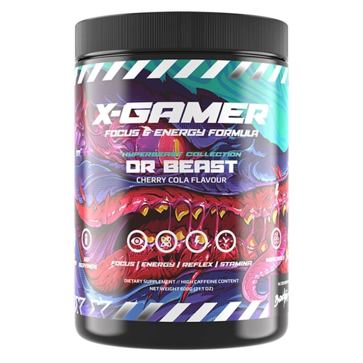 X-GAMER X-Tubz Dr Beast 600g i gruppen Datautstyr / GAMING / Energidrikke for gamere hos TP E-commerce Nordic AB (A00408)