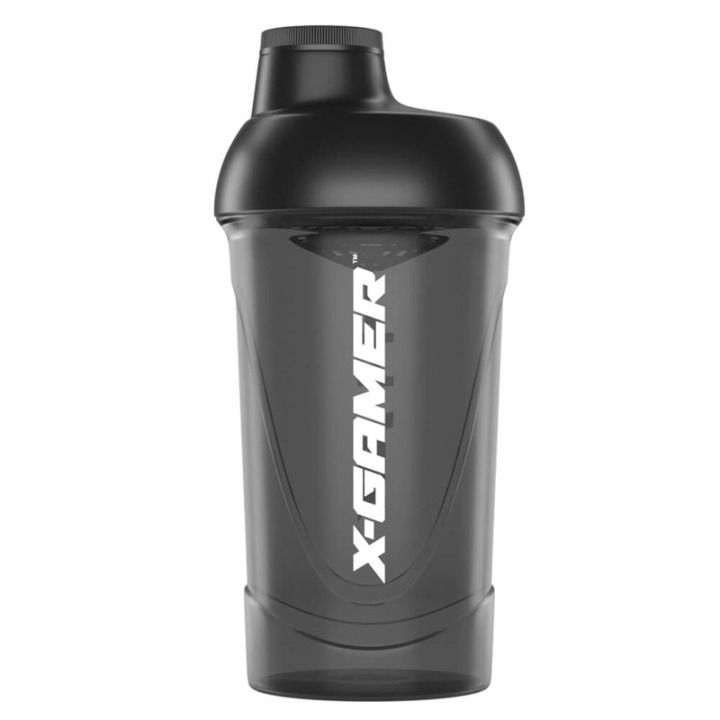 X-Gamer Shaker 5.0 600ml Black Pearl i gruppen Datautstyr / GAMING / Energidrikke for gamere hos TP E-commerce Nordic AB (A00412)