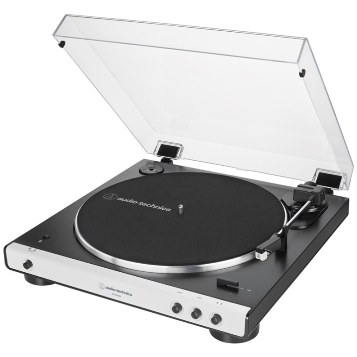 Audio-Technica Platespiller med Bluetooth Svart/sølv i gruppen Elektronikk / Lyd & Bilde / Hjemmekino, HiFi og bærbar / Kompakt Stereo & Platespillere hos TP E-commerce Nordic AB (A00436)