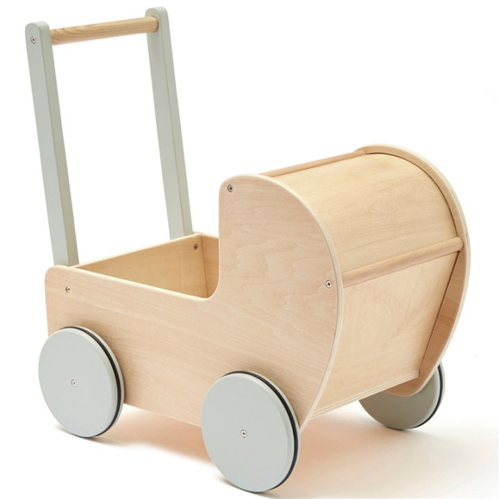 Kids Concept Dukkevogn natur i gruppen LEKER, BARN OG BABY / Leker / Dukker & tilbehør hos TP E-commerce Nordic AB (A00790)